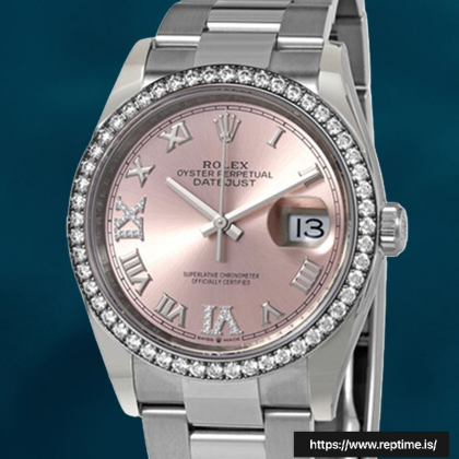 Rolex Datejust 36mm Ladies m126284rbr-0024 Silver-tone