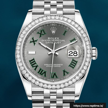 Rolex Datejust 36mm Ladies m126284rbr-0037 Jubilee Bracelet