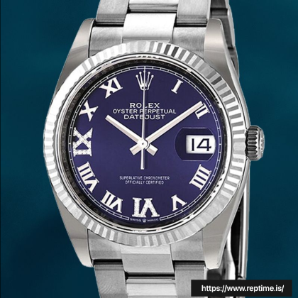 Rolex Datejust 36mm m126234-0022 Ladies Stainless Steel Watch