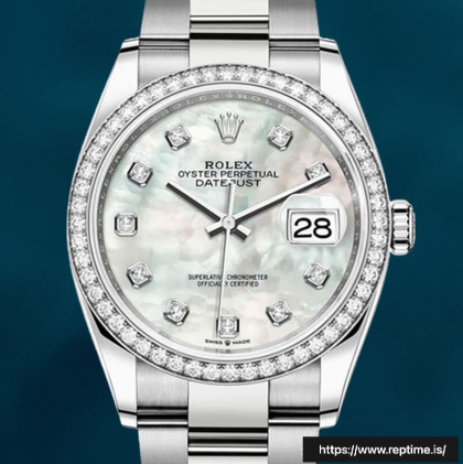 Rolex Datejust 36mm m126284rbr-0012 Ladies Watch Oyster Bracelet