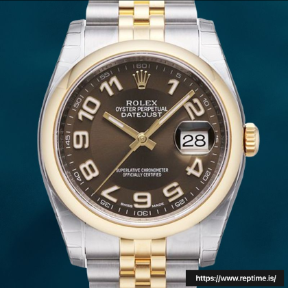 Rolex Datejust 36mm Men’s 116203BRAJ Silver-tone Swiss Replica Wacthes