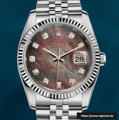 Rolex Datejust 36mm Men’s 116234BKMDJ Mother of Pearl Dial