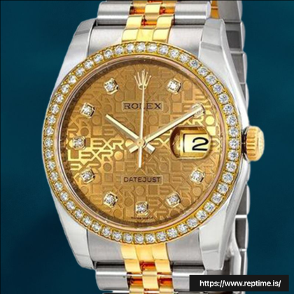 Rolex Datejust 36mm Men’s 116243CJDJ Silver-tone