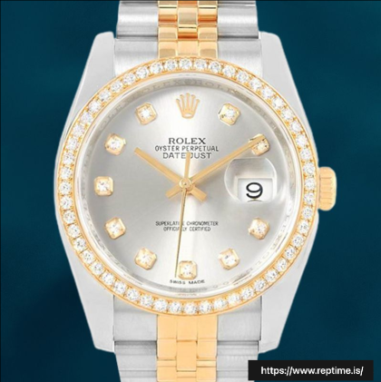 Rolex Datejust 36mm Men’s 116243SDJ Watch Silver-tone