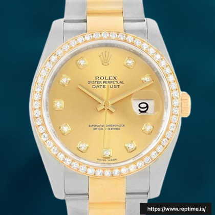 Rolex Datejust Men’s 36mm 116243CDO Silver-tone