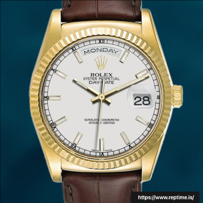 Rolex Day-Date 36mm m118138-0147 Men’s Automatic Stainless Steel