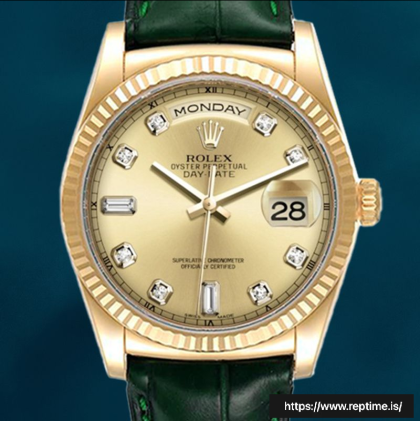 Rolex Day-Date 36mm m118138-0148 Men’s Gold-tone Stainless Steel