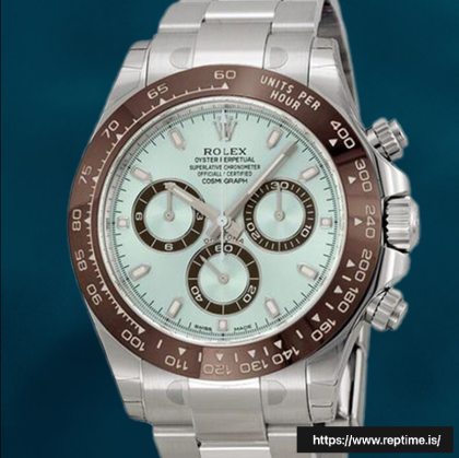 Rolex Daytona 40mm 116506IBLSO Men’s Silver-tone