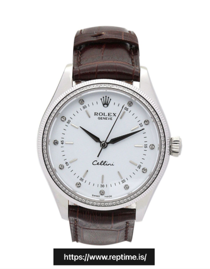 Rolex Cellini Quartz White 4233/8 25MM