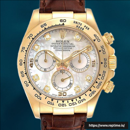 Rolex Daytona 116518 40mm Men’s Mother of Pearl Dial Automatic