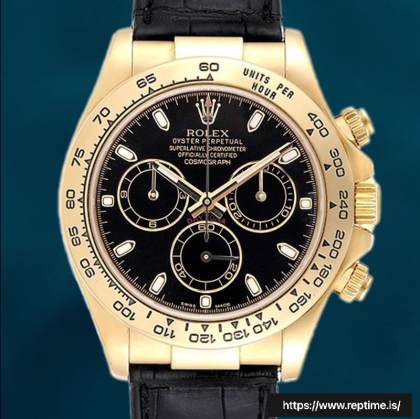 Rolex Daytona 116518 Men’s 40mm Automatic Leather Strap