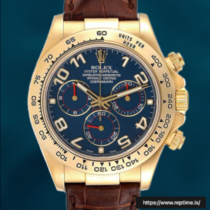 Rolex Daytona 116518 Men’s 40mm Leather Strap Automatic