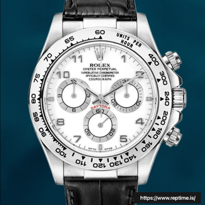 Rolex Daytona 116519 Men’s 40mm Leather Strap