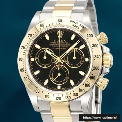 Rolex Daytona 116523BKSO Men’s 40mm Black Dial Bracelet