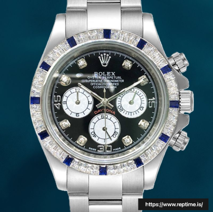 Rolex Daytona 116599 Men’s 40mm Oyster Bracelet Black Dial Swiss Replica Watch