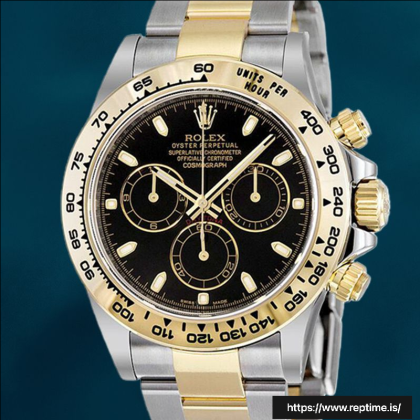 Rolex Daytona 40mm 116503BKSO Men’s Black Dial Silver-tone