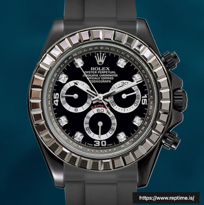 Rolex Daytona 40mm Men’s 116589 Stainless Steel Black-tone Swiss Replica Watch