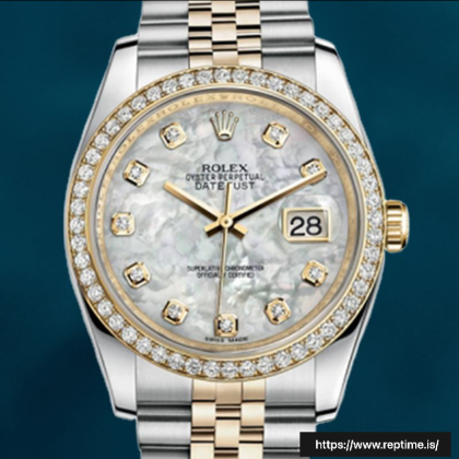 Rolex Datejust 116243MDJ Men’s 36mm Automatic Mother of Pearl