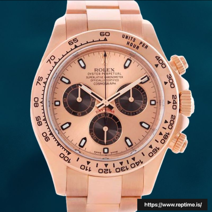 Rolex Daytona 40mm Men’s m116505-0009 Rose Gold Dial