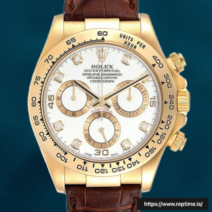 Rolex Daytona Men’s 116518-0001 40mm White Dial Automatic