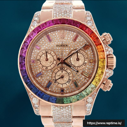 Rolex Daytona Men’s 116595RBOW-0002 40mm Oyster Bracelet Swiss Replica Watch