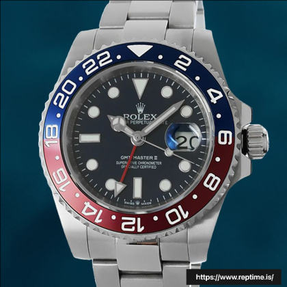 Rolex Gmt Master Ii m126710blro-0002 Men’s 40mm Black Dial Automatic