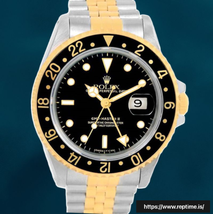 Rolex Gmt Master Men’s 16713BKSJ 40mm Black Dial