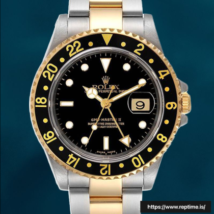Rolex Gmt Master Men’s 16713BKSO 40mm Stainless Steel Oyster Bracelet