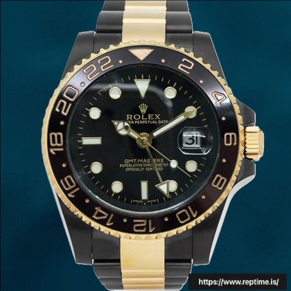 Rolex GMT-Master II Men’s 40mm 116713 Automatic Stainless Steel Swiss Replica Watch
