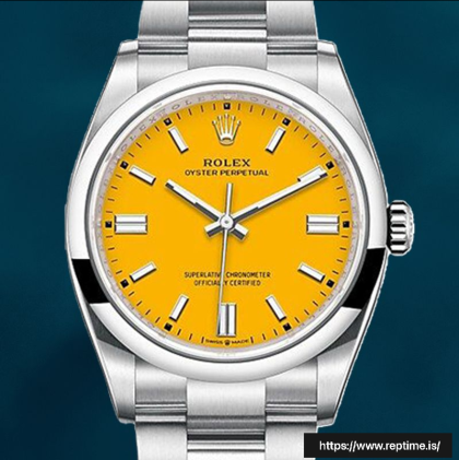 Rolex Oyster Perpetual Unisex m126000-0004 36mm Watch Automatic