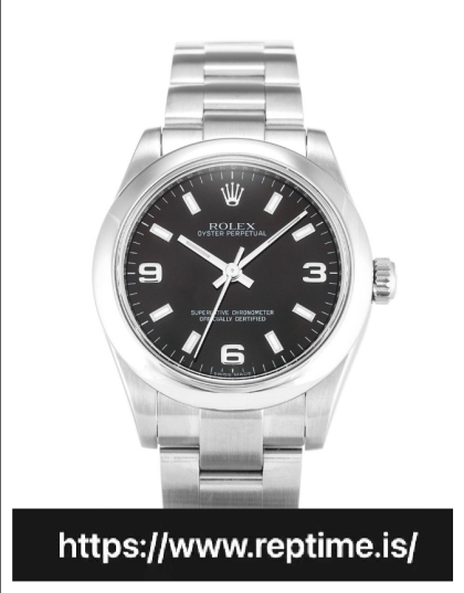 Rolex Lady Oyster Perpetual Automatic Black 177200 31MM