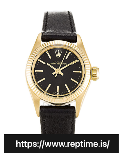 Rolex Lady Oyster Perpetual Automatic Black 6718 26MM