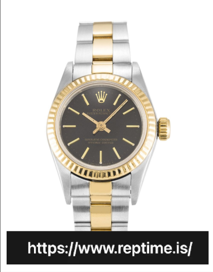 Rolex Lady Oyster Perpetual Automatic Black 67193 24MM