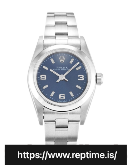 Rolex Lady Oyster Perpetual Automatic Blue 76080 24MM