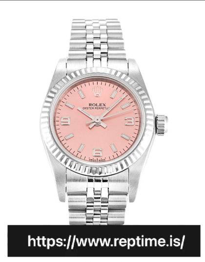Rolex Lady Oyster Perpetual Automatic Salmon 76094 26MM