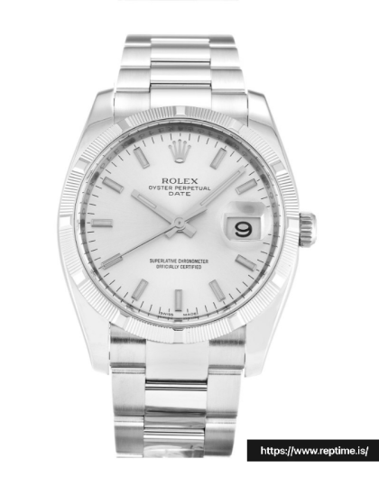 Rolex Oyster Perpetual Date 115210 Unisex Automatic 34 MM