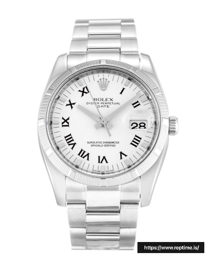 Rolex Oyster Perpetual Date 115210 Unisex Automatic 34 MM
