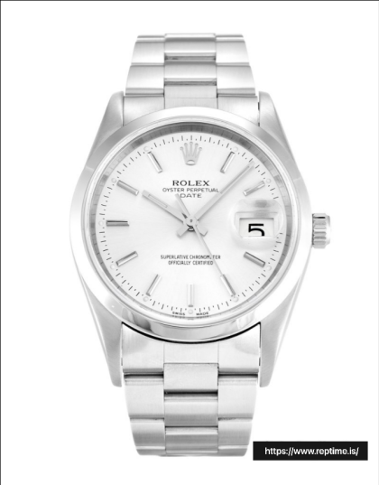 Rolex Oyster Perpetual Date 15200 Unisex Automatic 34 MM