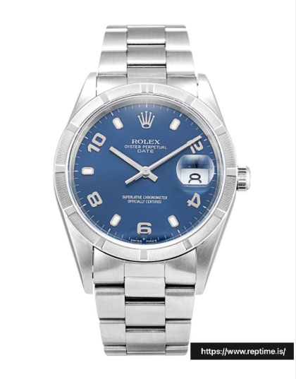 Rolex Oyster Perpetual Date 15210 Unisex Automatic 34 MM