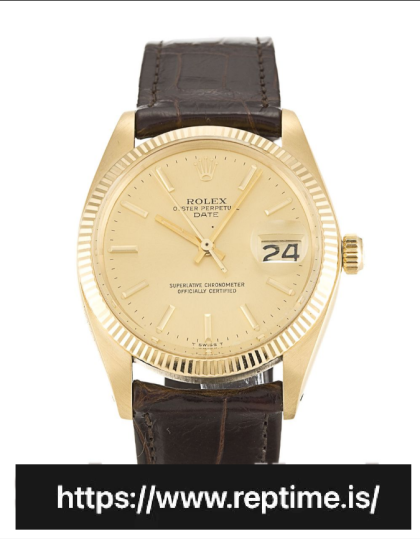 Rolex Oyster Perpetual Date Automatic Champagne 1503 36MM