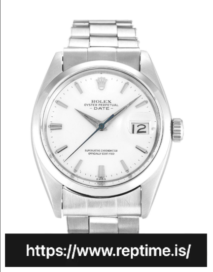 Rolex Oyster Perpetual Date Automatic Silver 1500 36MM