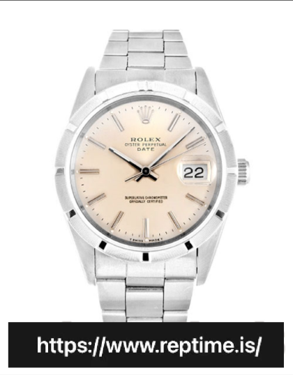 Rolex Oyster Perpetual Date Automatic Silver 15210 34MM
