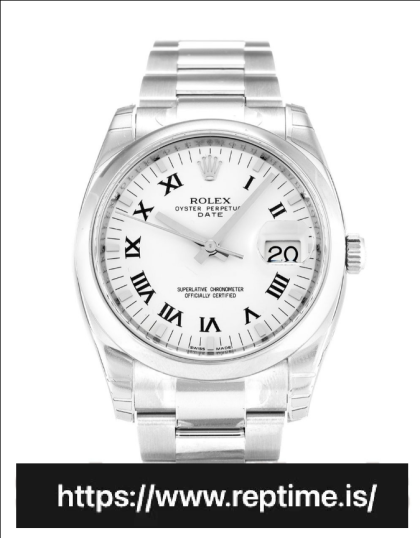Rolex Oyster Perpetual Date Automatic White 115200 34MM