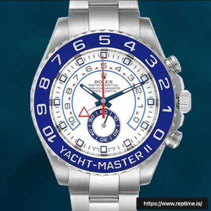 Rolex Yacht-master Ii Men’s 116680-78210 44mm Stainless Steel Silver-tone