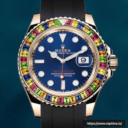 Rolex Yacht-Master 40mm 116695 Men’s Rubber Band Swiss Replica Watch