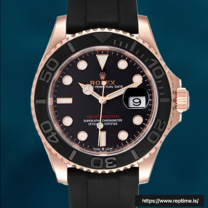 Rolex Yacht-master 40mm m126655-0002 Men’s Rubber Band Ceramics Bezel