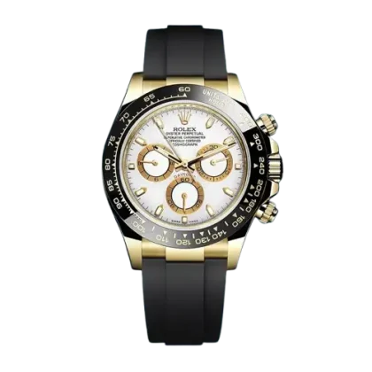 Rolex Daytona 40mm Men’s m116518ln-0041 Rubber Band Gold-tone