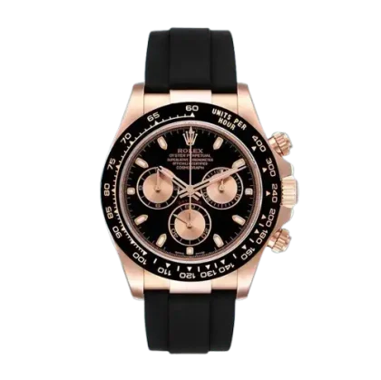 Rolex Daytona Men’s 40mm M116515ln-0017 Automatic Rubber Band