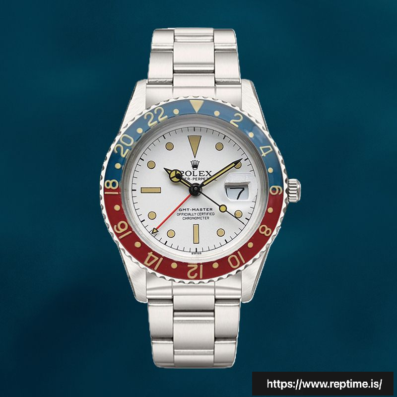 Rolex GMT-Master Men’s 6542 40mm Oyster Bracelet Swiss Replica Watch - Image 2