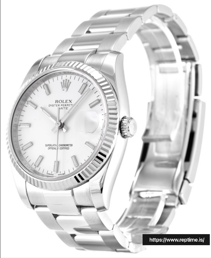 Rolex Oyster Perpetual Date 115234 Unisex Automatic 36 MM - Image 2